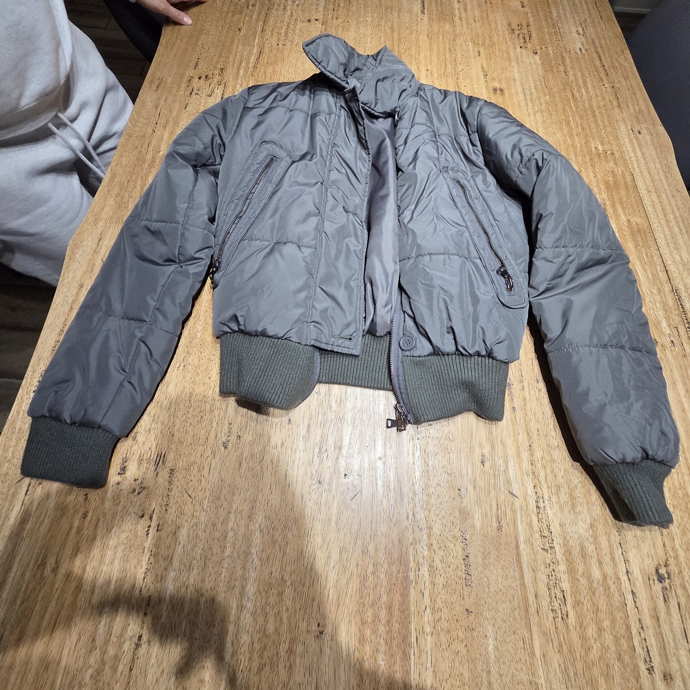 Van Heusen Gray Puffer Jacket